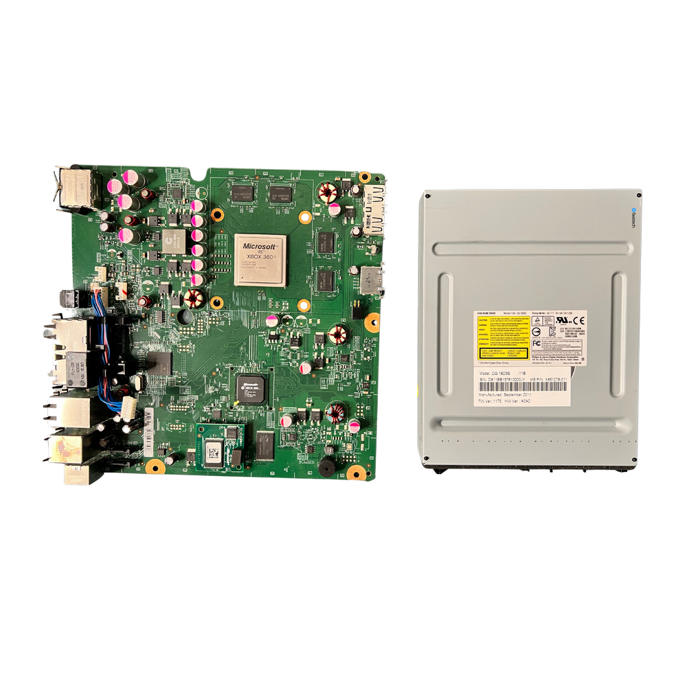 Xbox 360 S Motherboard and Paired Optical Drive - Fasttech